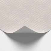 Schitterende crèmekleurige textuur. cadeaupapier (Hoek)