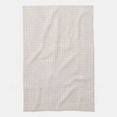Schitterende crèmekleurige textuur. theedoek (Verticaal)