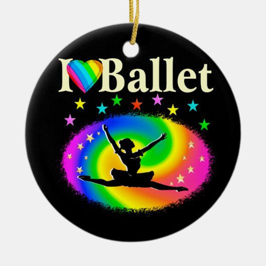 SCHITTERENDE DANSENDE KONINGIN KERAMISCH ORNAMENT (Voorkant)