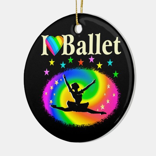 SCHITTERENDE DANSENDE KONINGIN KERAMISCH ORNAMENT (Links)