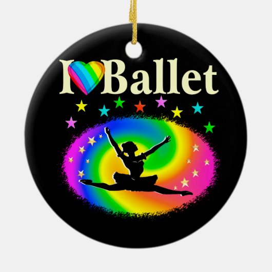 SCHITTERENDE DANSENDE KONINGIN KERAMISCH ORNAMENT (Achterkant)