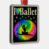 SCHITTERENDE DANSENDE KONINGIN METALEN ORNAMENT (Rechts)