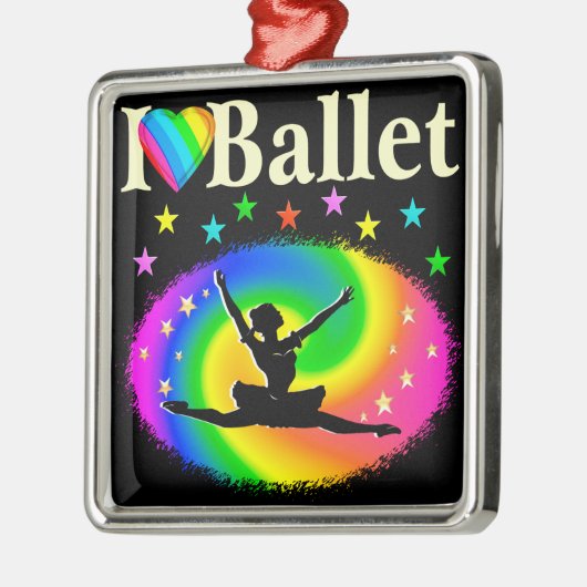 SCHITTERENDE DANSENDE KONINGIN METALEN ORNAMENT (Links)