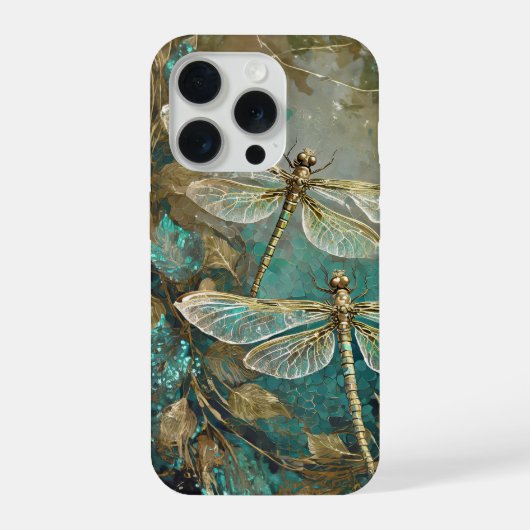 Schitterende Dansende Libellen, Ragfijne Vleugels iPhone Hoesje (Achterkant)
