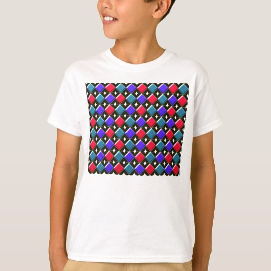 Schitterende diamanten kids T-shirt (Voorkant)