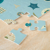 Schitterende Diatomen Puzzle Legpuzzel (Zijkant)