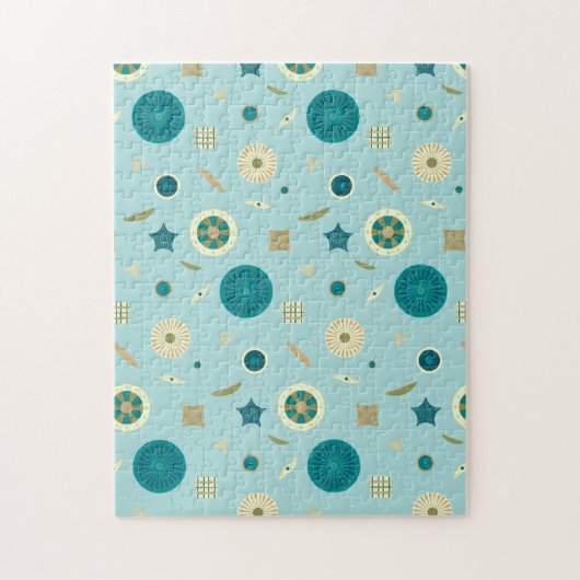 Schitterende Diatomen Puzzle Legpuzzel (Verticaal)