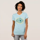 Schitterende diatomen Shirt vrouwen (Voorkant volledig)