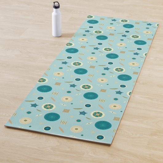 Schitterende Diatomen Yoga Mat (In situ)