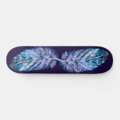 Schitterende doezelaarplaat - Aangepaste kleuren Persoonlijk Skateboard (Horizontaal)