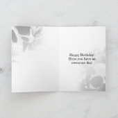 Schitterende Donkere en Gotische Roos De Kaart van (Binnen)