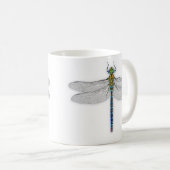 Schitterende Dragonfly-mok Koffiemok (Voorkant rechts)