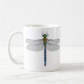 Schitterende Dragonfly-mok Koffiemok (Links)