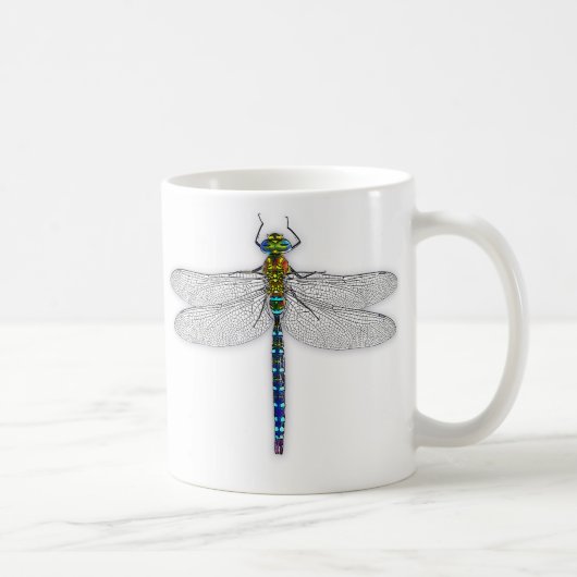 Schitterende Dragonfly-mok Koffiemok (Rechts)
