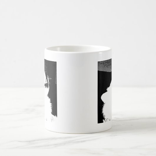 Schitterende drijfmest Witte hond Koffiemok (Center)