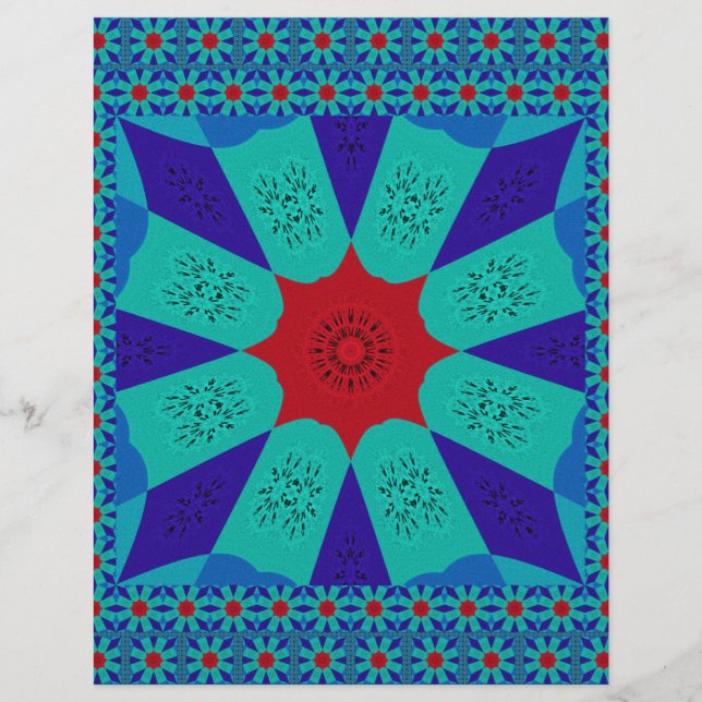 Schitterende Egyptische eminine Design Color (Voorkant)