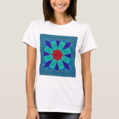 Schitterende Egyptische eminine Design Color T-shirt (Voorkant)