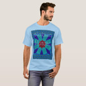 Schitterende Egyptische eminine Design Color T-shirt (Voorkant volledig)