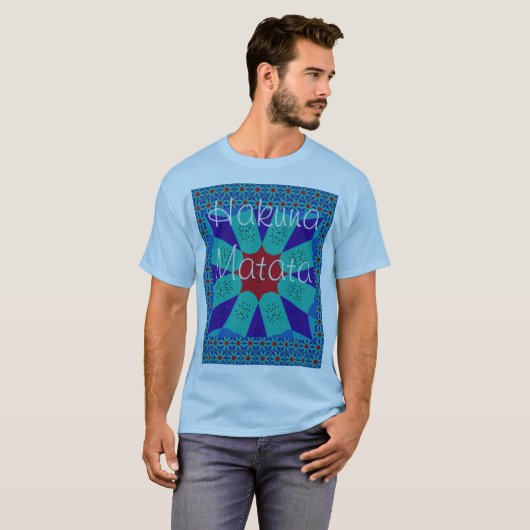 Schitterende Egyptische eminine Design Color T-shirt (Voorkant volledig)