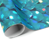 Schitterende en kleurrijke sinteren die mousseren  cadeaupapier (Rol Hoek)