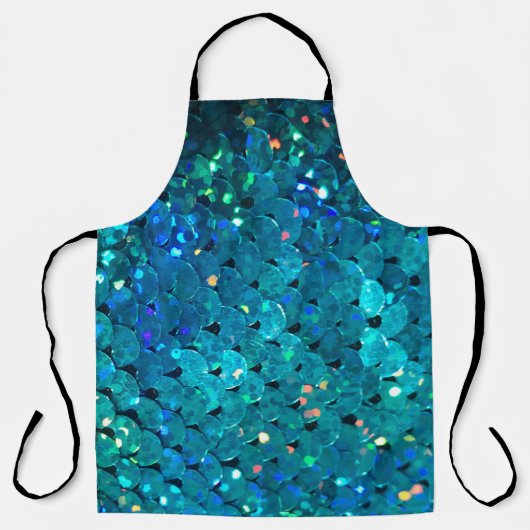 Schitterende en kleurrijke sinteren die mousseren schort (Voorkant)