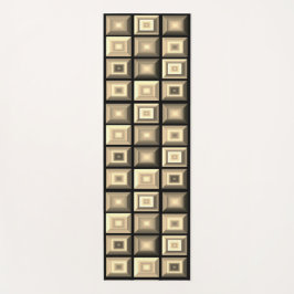 Schitterende en veelkleurige Geometrische Abstract Yogamat