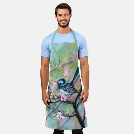 Schitterende Fairy Wren - Schort (Gedragen)