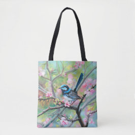 Schitterende Fairy Wren - Tote Bag