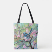 Schitterende Fairy Wren - Tote Bag (Achterkant)