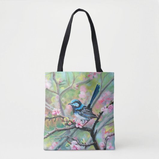 Schitterende Fairy Wren - Tote Bag (Voorkant)