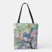 Schitterende Fairy Wren - Tote Bag (Achterkant)