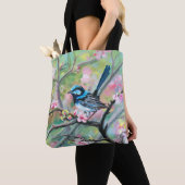 Schitterende Fairy Wren - Tote Bag (Dichtbij)