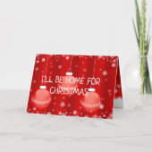 Schitterende feestdag kaart (Voorkant)