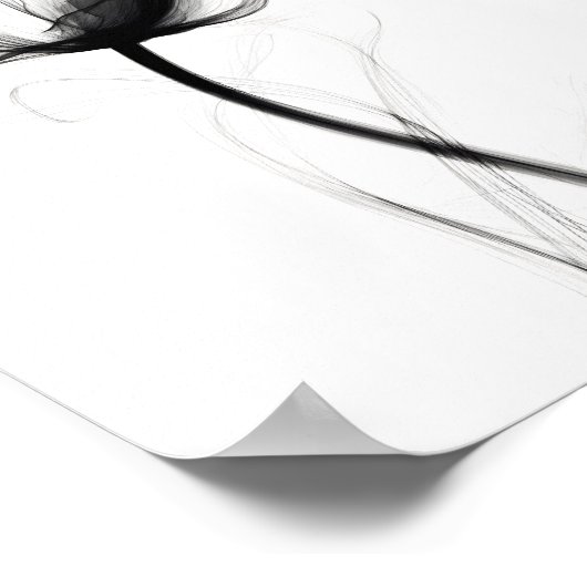 Schitterende foto-Tulp-art afdrukken Poster (Hoek)