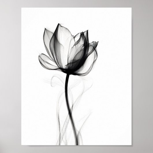 Schitterende foto-Tulp-art afdrukken Poster (Voorkant)