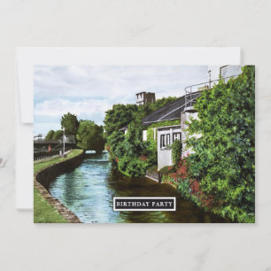 Schitterende Galway Ierland Verjaardag elk jaar Kaart