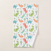 Schitterende gevaarlijke dinosaurussen bad handdoek (Handdoek)