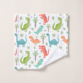 Schitterende gevaarlijke dinosaurussen bad handdoek (Wasdoekje)