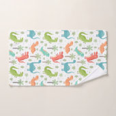 Schitterende gevaarlijke dinosaurussen bad handdoek (Handdoek)