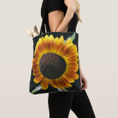 Schitterende Gouden Zonnebloem Tote Bag (Dichtbij)