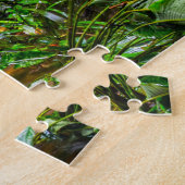 Schitterende Herfst Reizigers Natuur Waterval Legpuzzel (Zijkant)