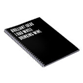 Schitterende ideeën die ik had terwijl ik wijn Dri Notitieboek (Rechterzijde)