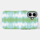 Schitterende Ikat in Groen en Aqua Case-Mate iPhone Case (Achterkant (horizontaal))