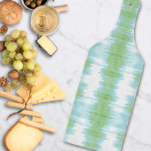 Schitterende Ikat in Groen en Aqua