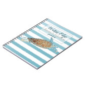 Schitterende kastschildpad voor Zeeen | Gastboek Notitieboek (Linkerzijde)