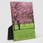 SCHITTERENDE KERS BLOEMEN FOTOPLAAT (Zijkant)