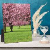 SCHITTERENDE KERS BLOEMEN FOTOPLAAT (Zijkant)