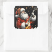 Schitterende kerstliedjes met de gitaar van de Ker Vierkante Sticker (Tas)