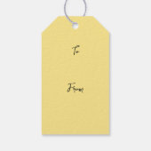 Schitterende Kleur Mozaïek Bloemen Gift Label Cadeaulabel (Achterkant)