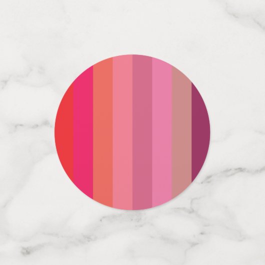 Schitterende kleuren 1 confetti (Kleine voorkant)